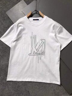 LV 1AAU5D Men’s LV Frequency Graphic T-Shirt L66454