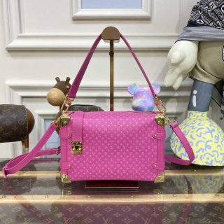 LV M46358 Louis Vuitton Side Trunk PM Bag M21709 Rose