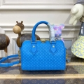 LV M22596 Louis Vuitton Speedy Bandoulière 20 Handbag Blue