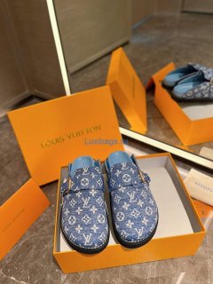 LV 1AB3PU Louis Vuitton LV Cosy Flat Comfort Clogs L99025