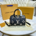 LV M46575 Louis Vuitton Speedy Bandoulière 20 Bag Black