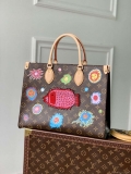 LV M46429 Louis Vuitton LV x YK OnTheGo MM Bag