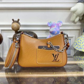 LV M20998 Louis Vuitton Marellini Bag Epi Leather Brown