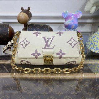 LV M46393 Louis Vuitton Favourite Bag Purple