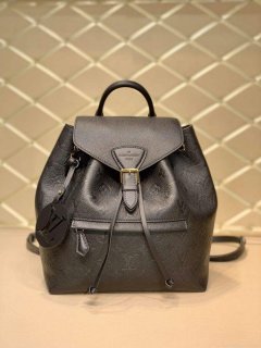 LV M45205 Louis Vuitton Montsouris Backpack Black