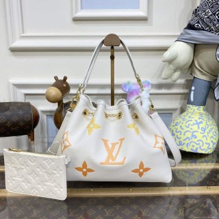 LV M46545 Louis Vuitton Summer Bundle Bag Beige Clair