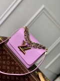 LV M22098 Louis Vuitton Twist PM Epi Leather Lilas Provence Violet