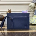 LV M69837 Louis Vuitton Takeoff Pouch Bag Blue