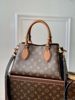 LV M46495 Louis Vuitton Opéra BB Tote Bag Black