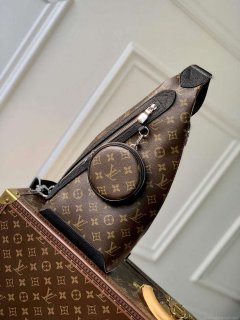 LV M30936 Louis Vuitton Duo Sling Bag Black Monogram