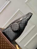 LV M30936 Louis Vuitton Duo Sling Bag Black grid