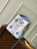 LV M22986 Louis Vuitton Néonoé BB Bucket Bag Bule