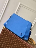 LV M22505 Louis Vuitton Takeoff Messenger Bag Blue