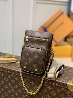 LV M80746 Louis Vuitton Utility Phone Pocket Shoulder Bag