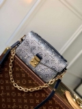 LV M22834 Louis Vuitton Pochette Métis East West Handbag Blue