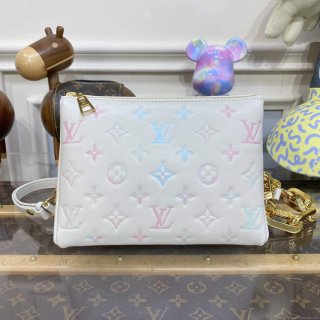 LV M22993 Louis Vuitton Coussin BB Handbag Quartz & Multicolor