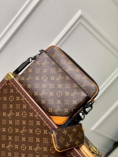 LV M46694 Louis Vuitton Trio Messenger Radiant Sun