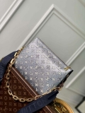 LV M23071 Louis Vuitton Coussin PM Handbag Blue