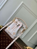 LV M82386 Louis Vuitton Nano Noé Bucket Bag Apricot