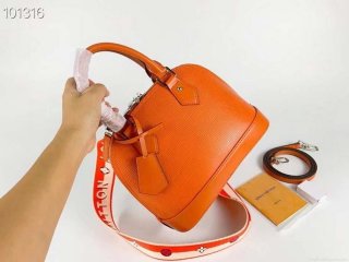 LV M59217 Louis Vuitton Alma BB Epi Handbag Orange