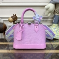 LV M22620 Louis Vuitton Alma BB Epi Handbag Light Pink