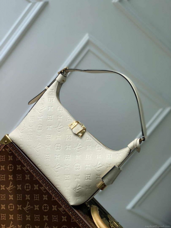 LV M46609 Louis Vuitton Sac Sport Bag Crème Beige