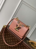 LV M23074 Louis Vuitton Twist PM Handbag Pink