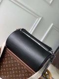 LV M23092 Louis Vuitton Soft Polochon Cross-body Bag Black