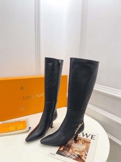 LV 1ACAKQ Louis Vuitton Women’s Shoes Sparkle High Boots L75206