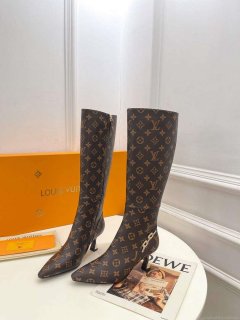 LV 1ACAKQ Louis Vuitton Women’s Shoes Sparkle High Boots L75208