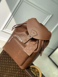 LV M23099 Louis Vuitton Montsouris Backpack Bag Cognac