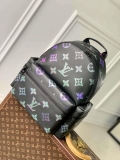 LV M22488 Louis Vuitton Comet Backpack Bag Black Borealis