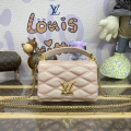 LV M23568 Louis Vuitton GO-14 MM Bag Beige/Pink