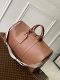 LV M23721 Louis Vuitton Keepall Bandoulière 50 Bag Brown