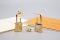 Louis Vuitton M01420 Cadenas Earrings Jewelry L50129