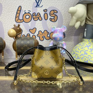 LV M82885 Louis Vuitton Noe Purse Handbag Yellow