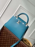 Louis Vuitton LV M23766 Capucines MM Handbag Green