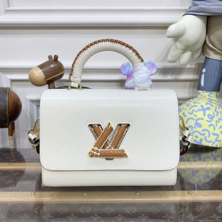 LV M22236 Louis Vuitton Twist MM Handbag Quartz