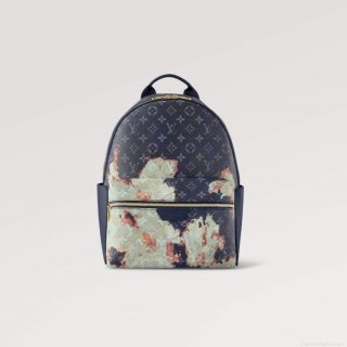 LV M46806 Louis Vuitton Discovery Backpack PM M46553 Ink Blue