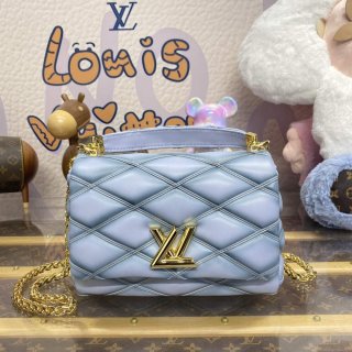 LV M24186 Louis Vuitton GO-14 MM Bag Foam Grey