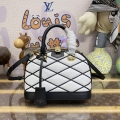 LV M23761 Louis Vuitton Alma BB Bag Black/White