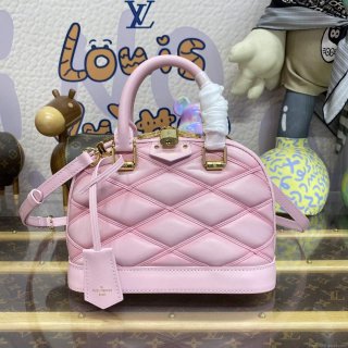 LV M24453 Louis Vuitton Alma BB Bag Rosabella Pink