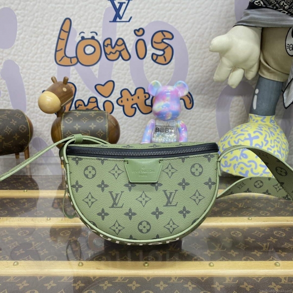 LV M23838 Louis Vuitton LV Moon Cross-Body Bag Green