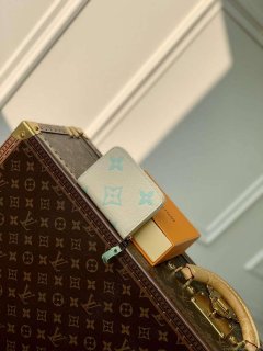 LV M60574 Louis Vuitton Zippy Coin Purse Matcha green