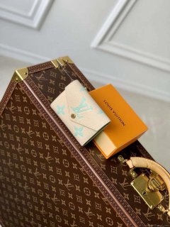 LV M41938 Louis Vuitton Victorine Wallet Matcha Green