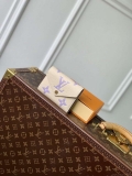 LV M41938 Louis Vuitton Victorine Wallet Taro Purple