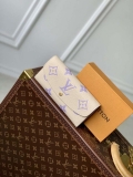 LV M82341 Louis Vuitton Emilie Wallet Taro Purple