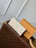 LV M82341 Louis Vuitton Emilie Wallet Matcha green