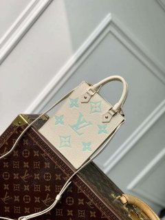 LV M81416 Louis Vuitton Petit Sac Plat Bag Matcha green