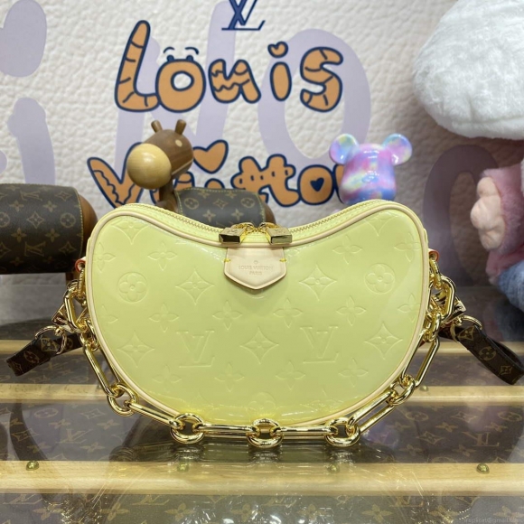 LV M24020 Louis Vuitton Croissant PM Bag Yellow